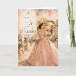 Freude Liebe Erinnerungen Quinceañera Sweet 16 Kar Karte