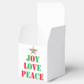 Freude, Liebe, Frieden Geschenkschachtel (Geöffnet)