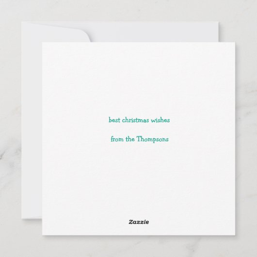 Freude Liebe Frieden Weihnachten Retro (Rückseite)