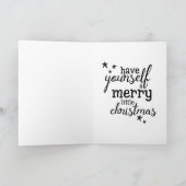 Freude, Liebe, Frieden, Wunder, Weihnachten Tree S (Innenseite)