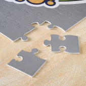 Freude liefern! Sei ein Held! - Fröhlicher Cartoon Puzzle (Seite)
