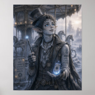 Freude / Magier / Karussellplakat Poster