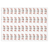 Freude mit Kranz Tischdecke (Vorderseite (Horizontal))