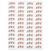 Freude mit Kranz Tischdecke (Vorderseite)