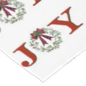 Freude mit Kranz Tischdecke (Schrägansicht)