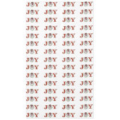 Freude mit Kranz Tischdecke (Vorderseite)