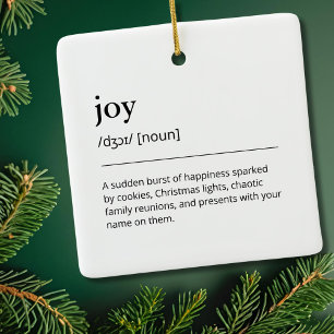 Freude Moderne Weihnachtsdekoration Familie Minima Keramikornament