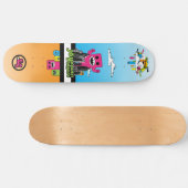 Freude-Monster-Brigade Skateboard (Horizontal)