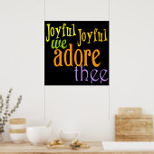 Freude Poster (Küche)