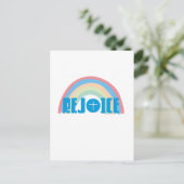 Freude Postkarte (Stehend Vorderseite)