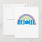 Freude Postkarte (Vorne/Hinten)