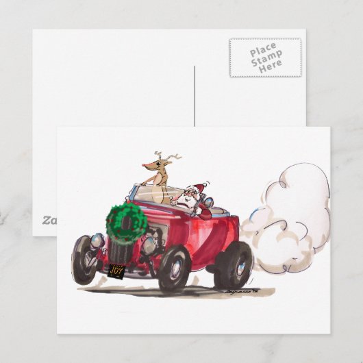 Freude Postkarte (Vorne/Hinten)