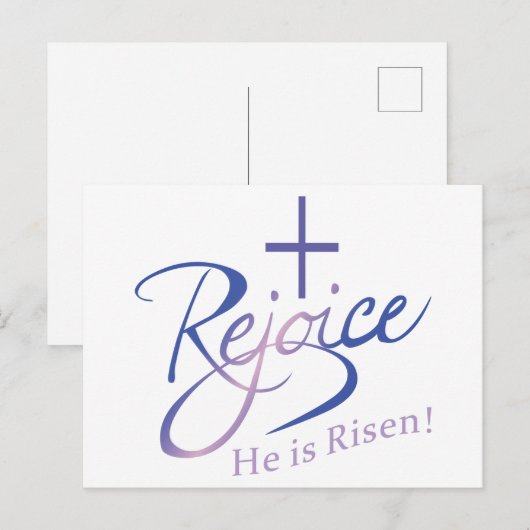 Freude Postkarte (Vorne/Hinten)