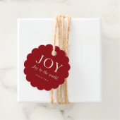 FREUDE | Psalm 98:4 | Weihnachtsgeschenk Geschenkanhänger (Beispiel)