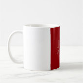 FREUDE | Psalm 98:4 | Weihnachtsgeschenk Kaffeetasse (Links)