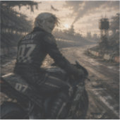 Freude / Racer / Endlose Strecke Aufkleber (Vorderseite)