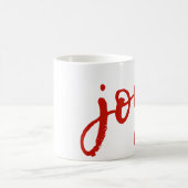 Freude-riesige Feiertags-Kaffee-Tasse Kaffeetasse (Mittel)