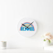Freude Runde Wanduhr (Zuhause)