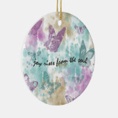 Freude steigt vom Soul Keramikornament (Rechts)