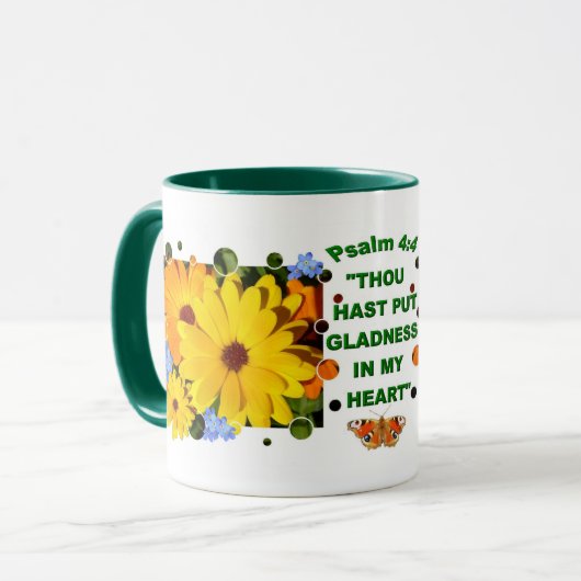 Freude Tasse (Vorderseite Links)