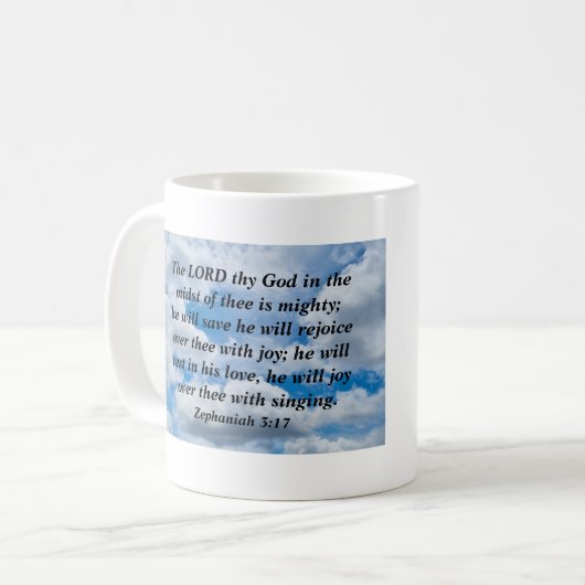 Freude Tasse (Vorderseite Links)