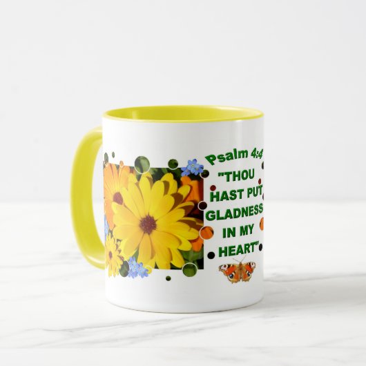 Freude Tasse (Vorderseite Links)