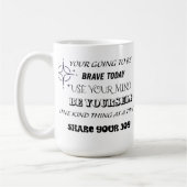 Freude teilen kaffeetasse (Links)