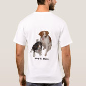 Freude u. Kate T-Shirt (Rückseite)