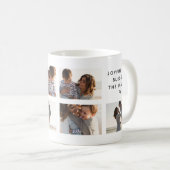 Freude und gesegnete Familienfoto Collage Kaffeetasse (VorderseiteRechts)
