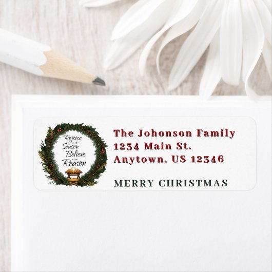 Freude und Glauben an die Krippe (Insitu)