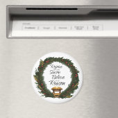 Freude und Glauben an die Krippe Magnet (In Situ (Geschirrspüler))