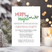 Freude und Helle Feier Einladung