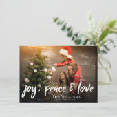 Freude und Liebe | FOTO | Weihnachten (Stehend Vorderseite)