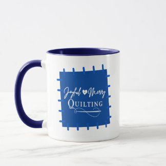 Freude und Merry Quilter Tasse