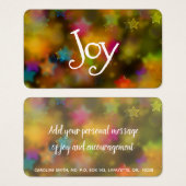 Freude verbreiten - Message Cards (Vorne & Hinten)