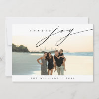 Freude verbreiten, Weihnachten Familie Foto Layove