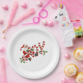 Freude Vintage Santa Pappteller (Party)