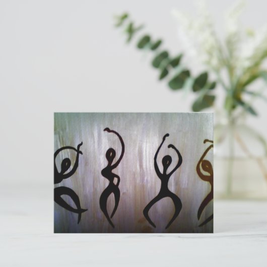 Freude von Kenya Verrett Postkarte (Stehend Vorderseite)