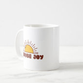 Freude wählen Motivationsbecher Kaffeetasse (Vorderseite Links)