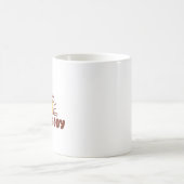Freude wählen Motivationsbecher Kaffeetasse (Mittel)