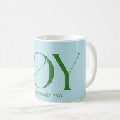 Freude | Weihnachten Kaffeetasse (VorderseiteRechts)