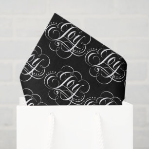 Freude - Weihnachten Kreide Kalligrafie Lettering Seidenpapier