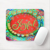 Freude Weihnachten Moderne Inspirivity Mousepad (Mit Mouse)