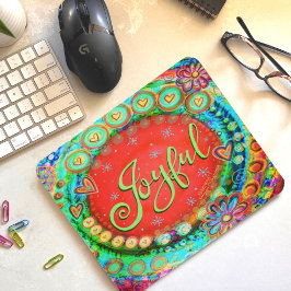 Freude Weihnachten Moderne Inspirivity Mousepad