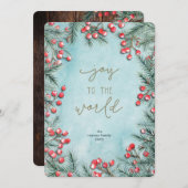 Freude-Weltnicht Foto-religiöses Weihnachten (Vorne/Hinten)