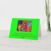 Freude zum Weltglobalen Weihnachten (Rückseite)