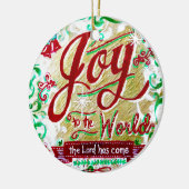 Freude zur Welt bis Januar Marvin Keramik Ornament (Links)