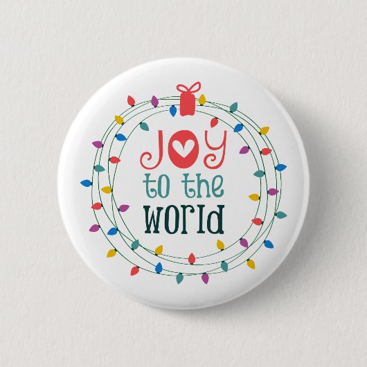Freude zur Welt Button (Vorderseite)
