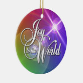 Freude zur Welt Keramikornament (Rechts)