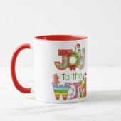 Freude zur Welt Tasse (Links)
